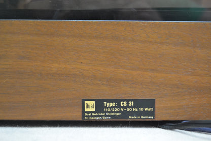 Dual 1218 Turntable * Fully Serviced * DUAL Plinth * NEW Audio Technics Cartridge