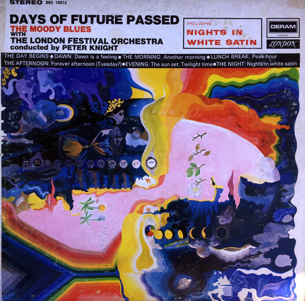 The Moody Blues With The London Festival Orchestra Conducted By Peter Knight (5) : Days Of Future Passed (LP, Album, RP, Ter)