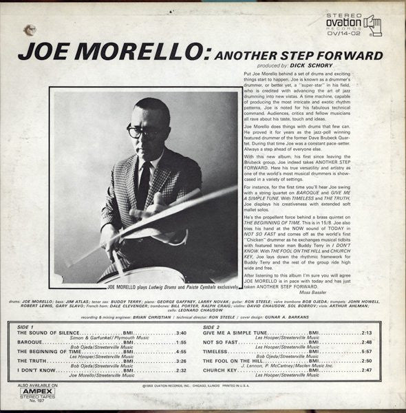 Joe Morello : Another Step Forward (LP, Album)