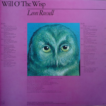 Leon Russell : Will O' The Wisp (LP, Album, Pin)