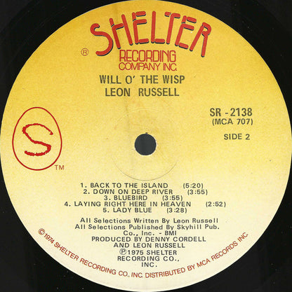 Leon Russell : Will O' The Wisp (LP, Album, Pin)