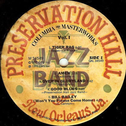 Preservation Hall Jazz Band : New Orleans, Vol. 1 (LP, Album, Quad)