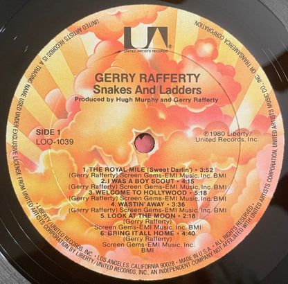 Gerry Rafferty : Snakes And Ladders (LP, Album, All)