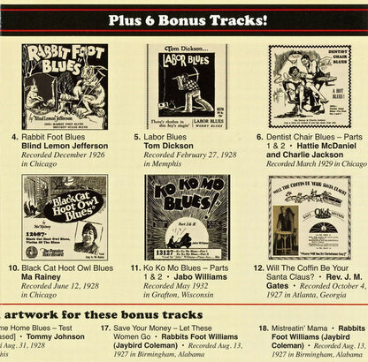 Various : 18 Classic Blues Songs From The 1920's: Vol. 8 (CD, Comp, RM)