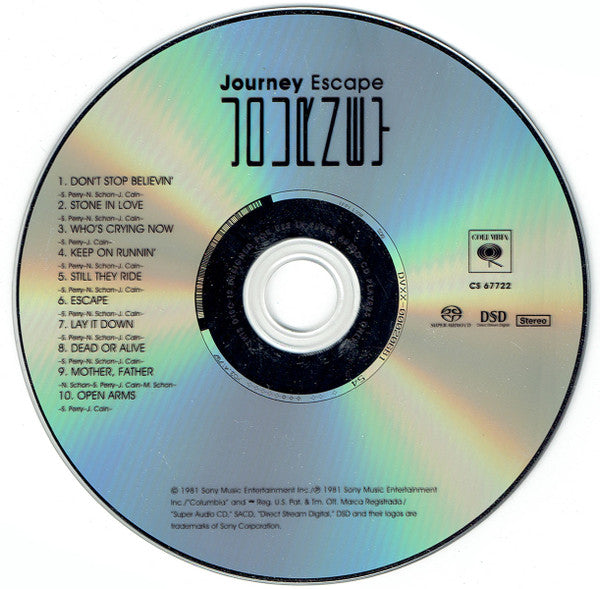 Journey : Escape (SACD, Album, RE)
