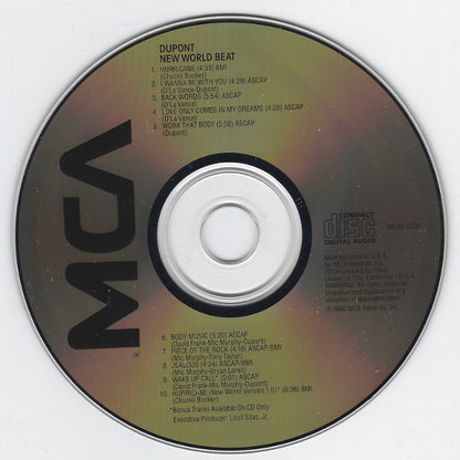 Dupont (4) : New World Beat (CD, Album)