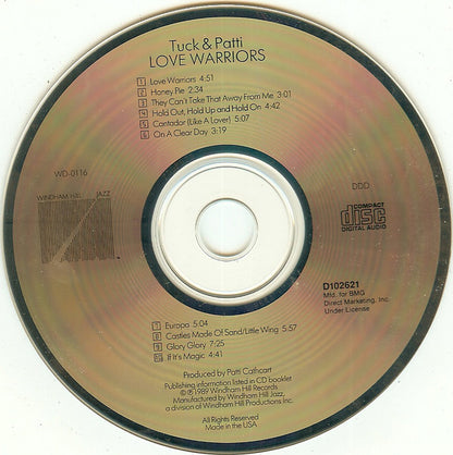 Tuck & Patti : Love Warriors (CD, Album, Club, RE)