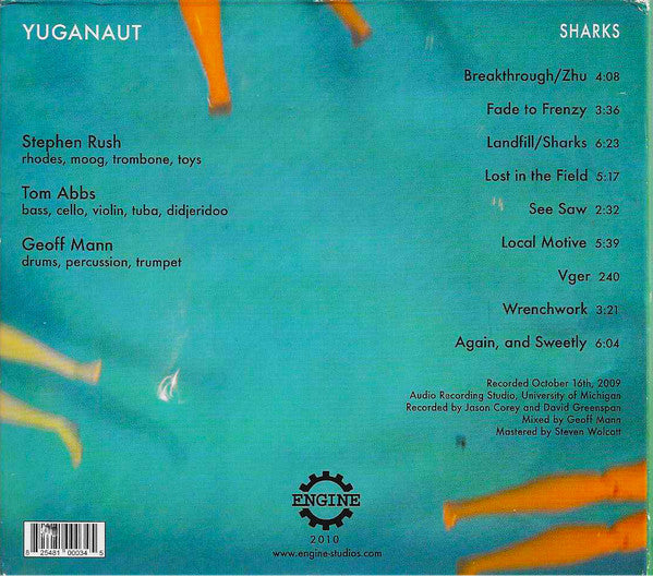 Yuganaut : Sharks (CD, Album)
