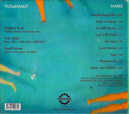 Yuganaut : Sharks (CD, Album)