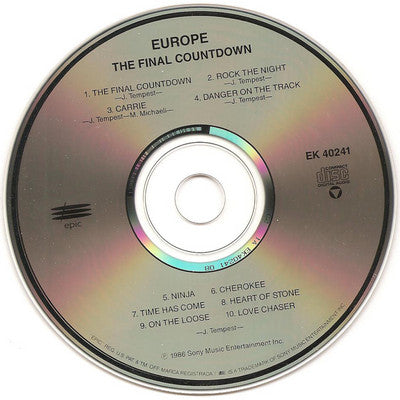Buy Europe : The Final Countdown (CD, Album, RE) Online for a