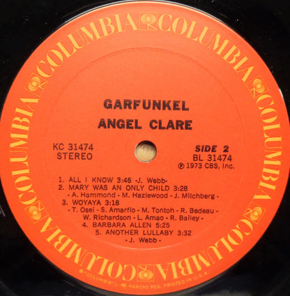 Garfunkel* : Angel Clare (LP, Album, Ter)