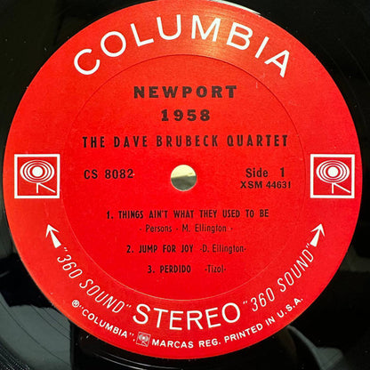 The Dave Brubeck Quartet : Newport 1958 (LP, Album, RE)