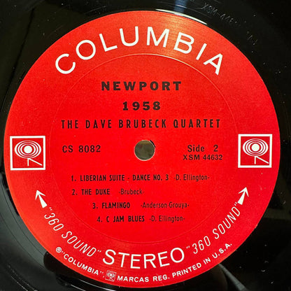 The Dave Brubeck Quartet : Newport 1958 (LP, Album, RE)