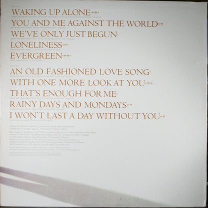 Paul Williams (2) : Classics (LP, Comp)