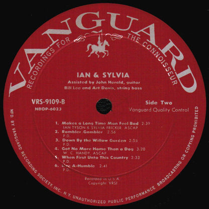 Ian & Sylvia : Ian & Sylvia (LP, Album, Mono, Roc)