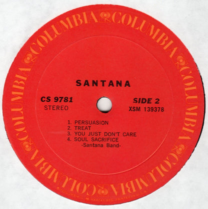 Santana : Santana (LP, Album, RE)