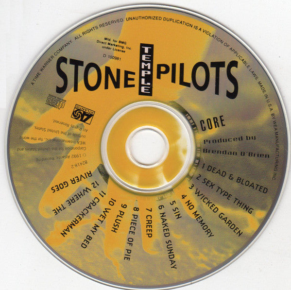 Buy Stone Temple Pilots : Core (CD, Album, Club, SRC) Online for a