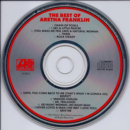 Aretha Franklin : The Best Of Aretha Franklin (CD, Comp)