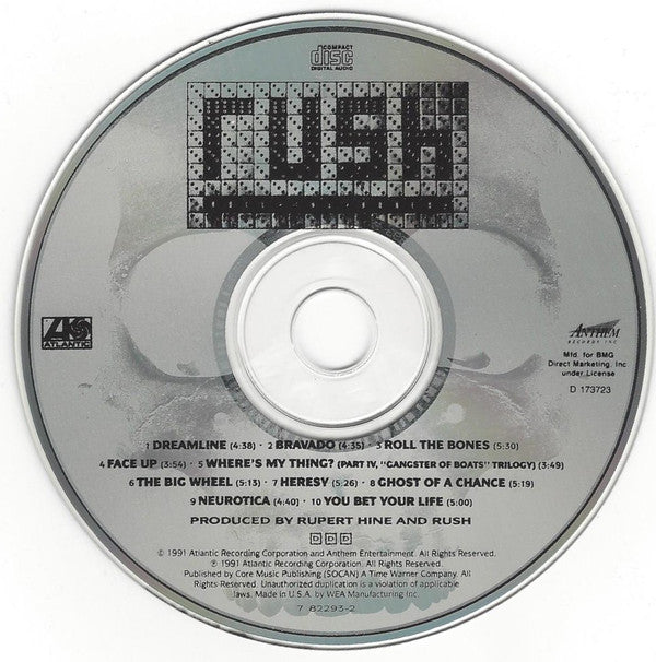 Rush : Roll The Bones (CD, Album, Club, BMG)