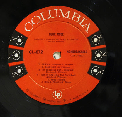Rosemary Clooney And Duke Ellington And His Orchestra : Blue Rose (LP, Album, Mono)