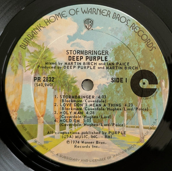 Deep Purple : Stormbringer (LP, Album)