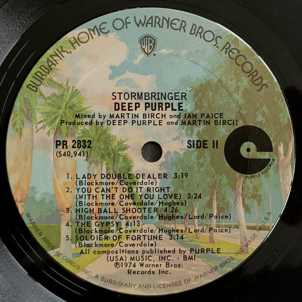 Deep Purple : Stormbringer (LP, Album)