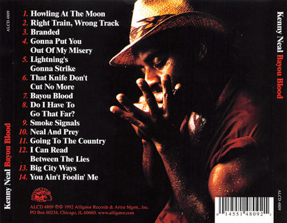 Kenny Neal : Bayou Blood (CDr, Album)