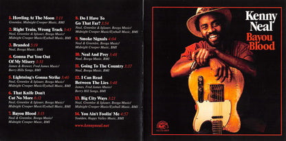 Kenny Neal : Bayou Blood (CDr, Album)