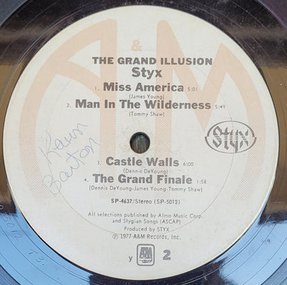 Styx : The Grand Illusion (LP, Album, Club, Ter)