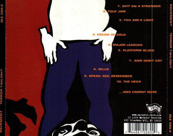 Pavement : Terror Twilight (CD, Album, RE, RP, Cin)