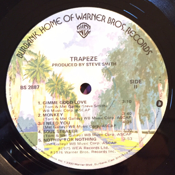 Trapeze : Trapeze (LP, Album, Los)