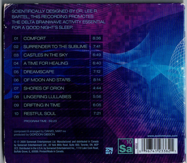 Dr. Lee R. Bartel • Daniel May : Sonic Aid: Sleep Therapy (CD, Dig)