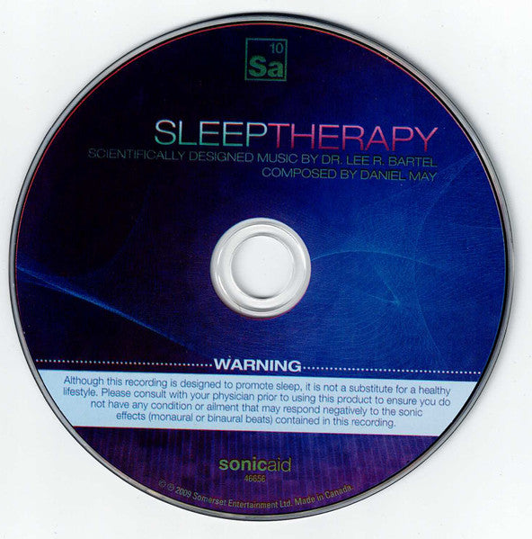 Dr. Lee R. Bartel • Daniel May : Sonic Aid: Sleep Therapy (CD, Dig)