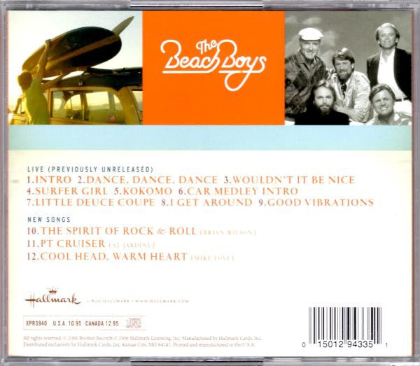 Buy The Beach Boys : Songs From Here & Back (CD, Album) Online for