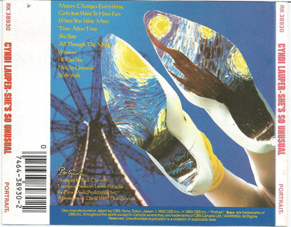 Cyndi Lauper : She's So Unusual (CD, Album, RE)