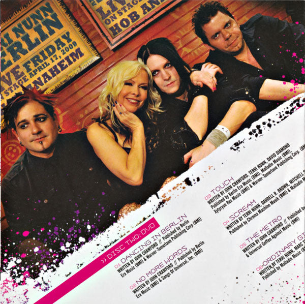 Terri Nunn & Berlin : All The Way In (CD, Album + DVD, NTSC)