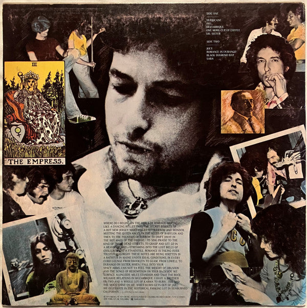Bob Dylan : Desire (LP, Album, Ter)