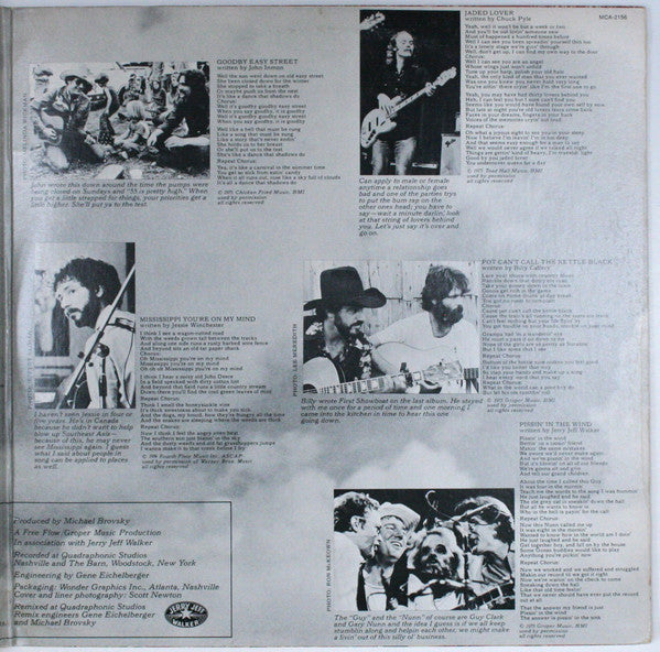 Jerry Jeff* : Ridin' High (LP, Album, Gat)