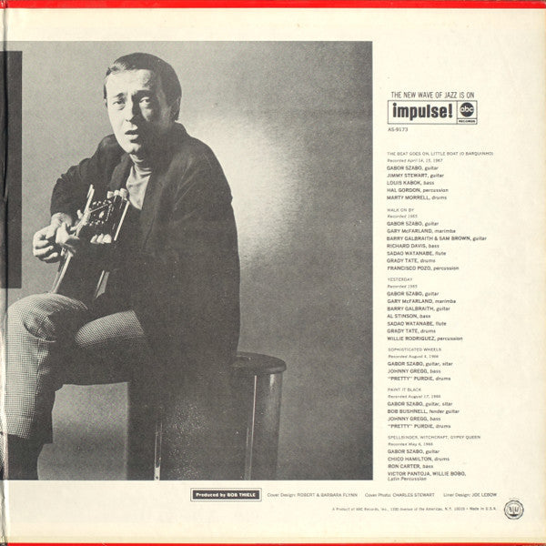 Gabor Szabo : The Best Of Gabor Szabo (LP, Comp, Gat)