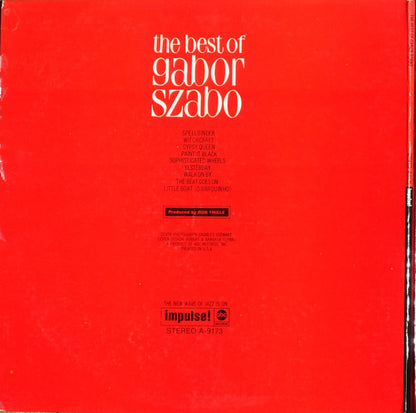 Gabor Szabo : The Best Of Gabor Szabo (LP, Comp, Gat)