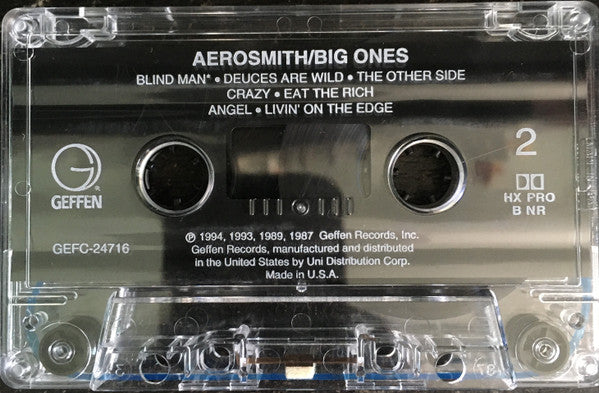 Aerosmith : Big Ones (Cass, Comp, Chr)