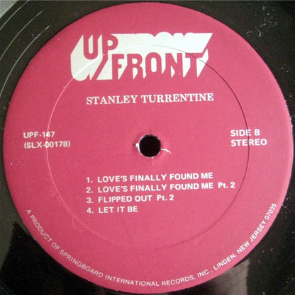 Stanley Turrentine : Stanley Turrentine (LP, Album, Comp)