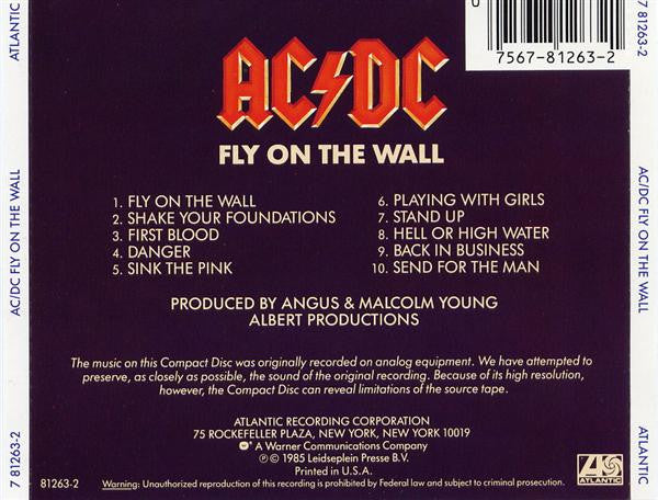 AC/DC : Fly On The Wall (CD, Album, RE)
