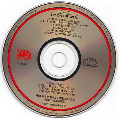AC/DC : Fly On The Wall (CD, Album, RE)