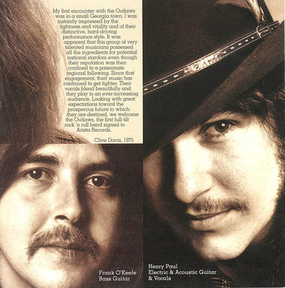 Outlaws : Outlaws (CD, Album, RE, RM)