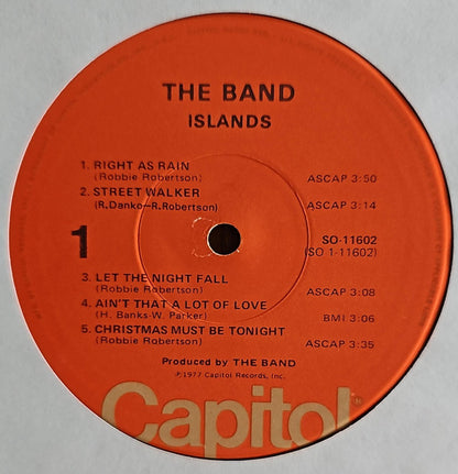 The Band : Islands (LP, Album, Jac)
