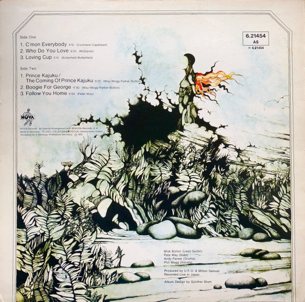 UFO (5) : Live (LP, Album, RE)