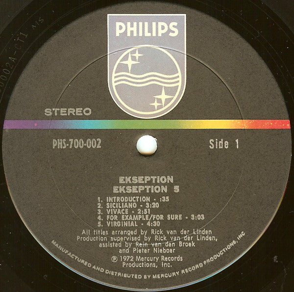 Ekseption : 5 (LP, Album)