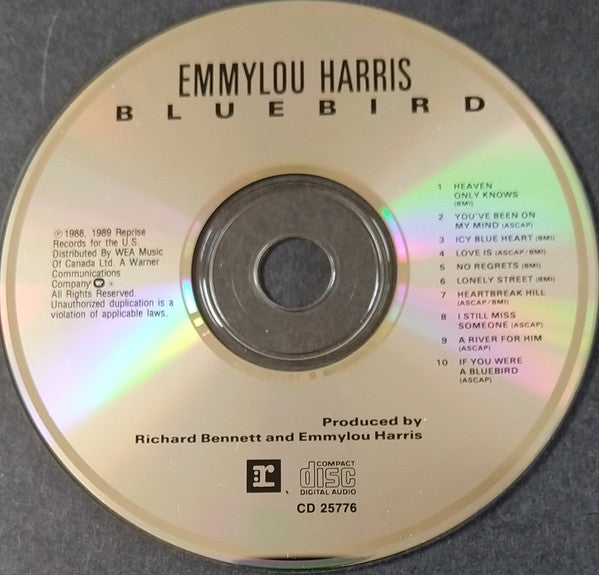 Emmylou Harris : Bluebird (CD, Album)