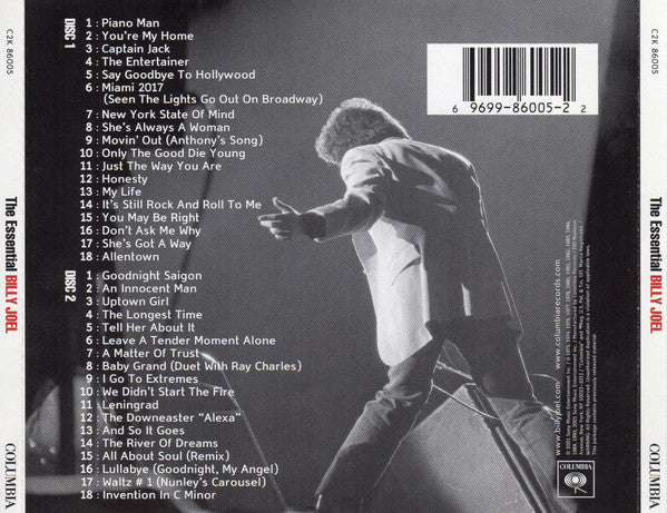 Billy Joel : The Essential Billy Joel (2xCD, Comp, RM)